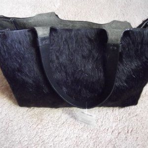 Lia Numa Fur Tote NEW W/ Tags